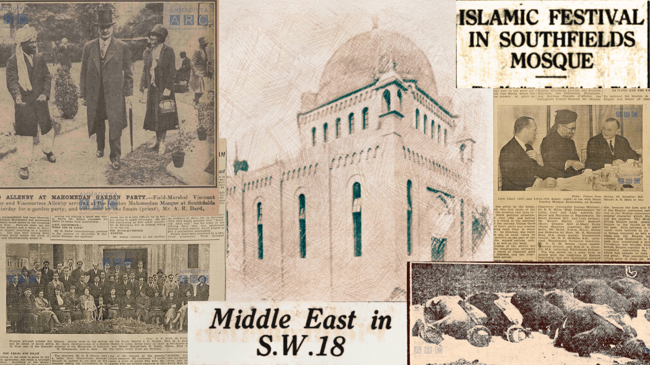 The 1925 Eid-ul-Fitr: Press reports of historic Eid receptions at the London Mosque (1925-1955)