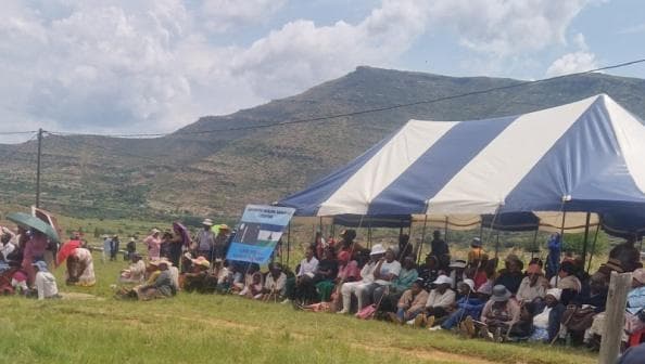 Jamaat-e-Ahmadiyya Lesotho distributes food during drought crisis