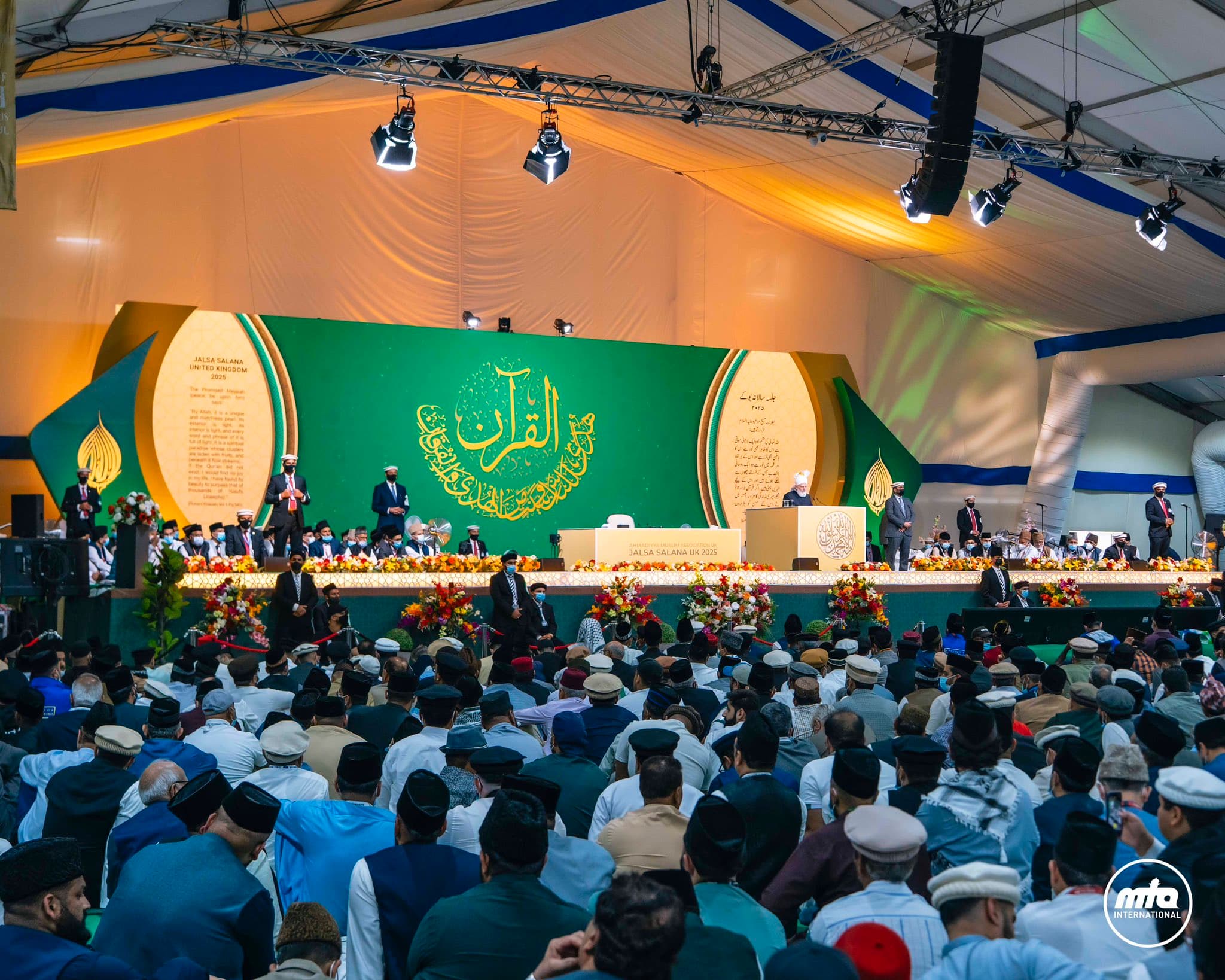Taqwa, a prerequisite for true success: Huzoor inaugurates Jalsa Salana UK 2025 with address