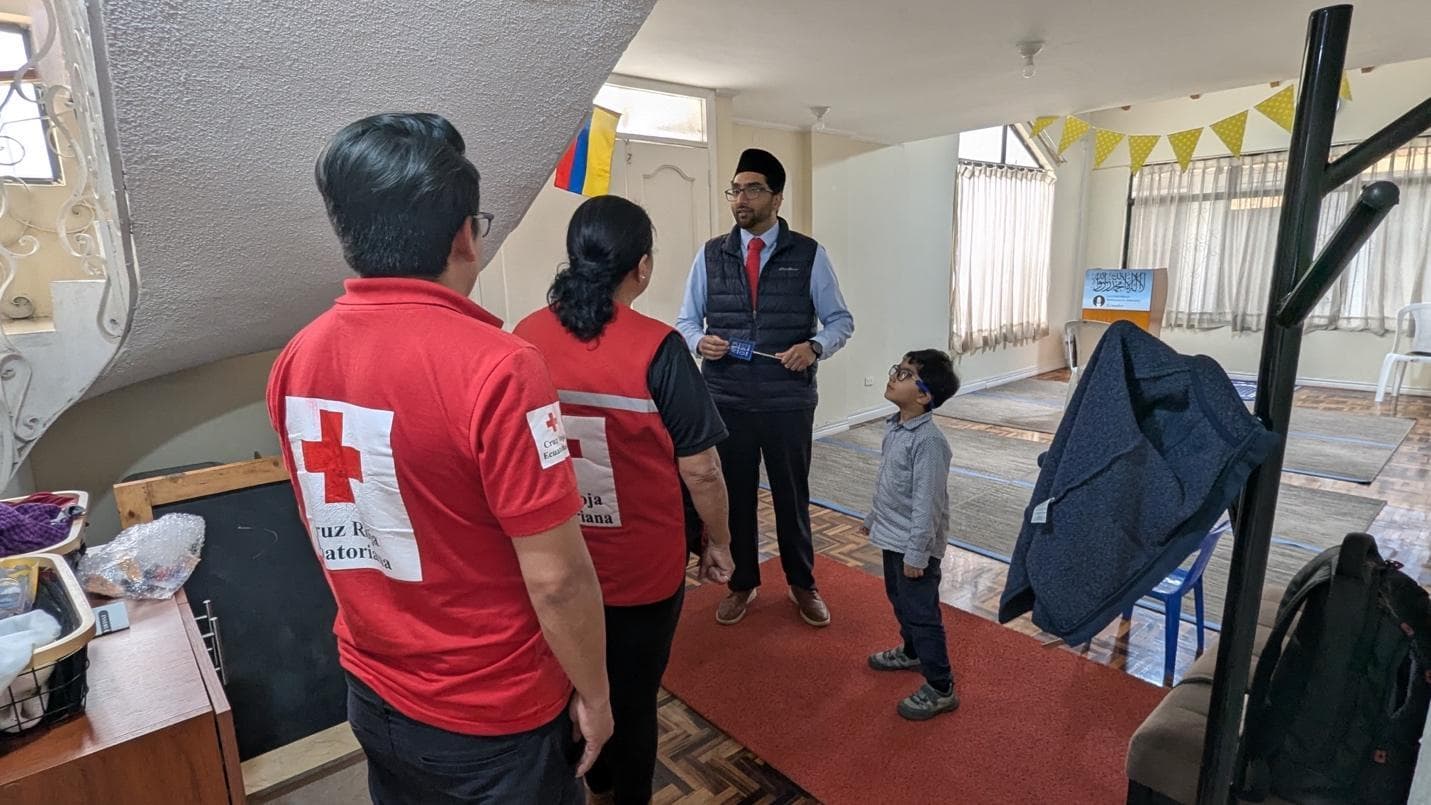 Jamaat Ecuador hosts a blood drive