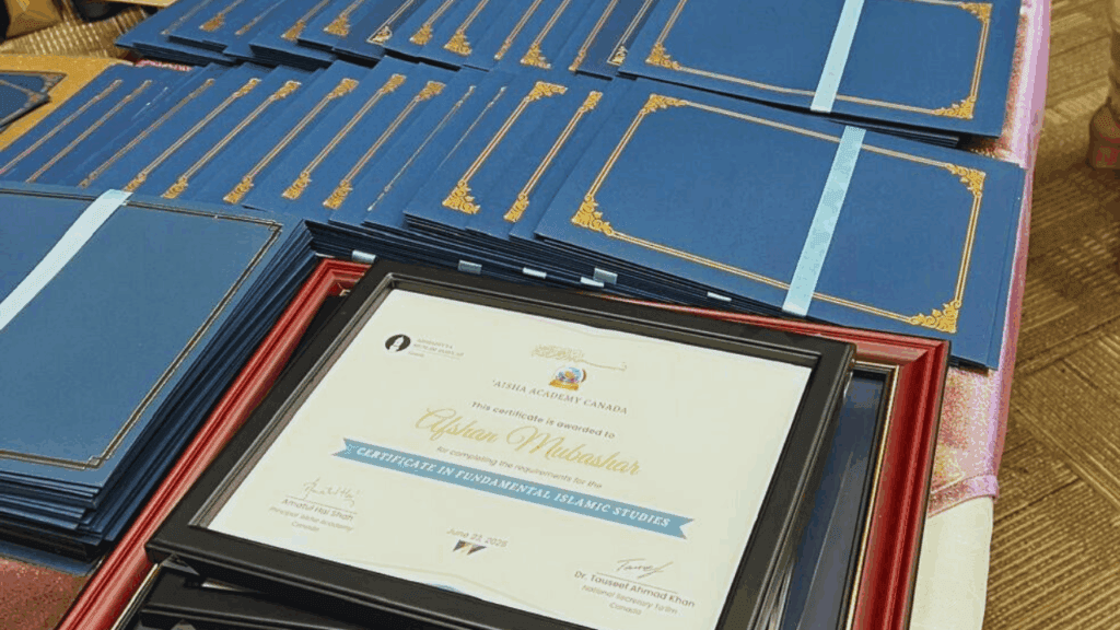 Aisha Academy Canada held its 12th Graduation Ceremony