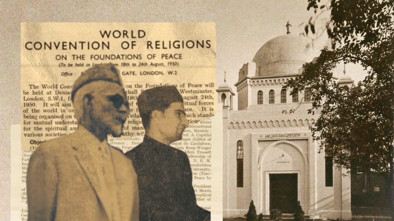 The London Mosque’s imam represents Islam at the 1950 ‘World Convention of Religions’