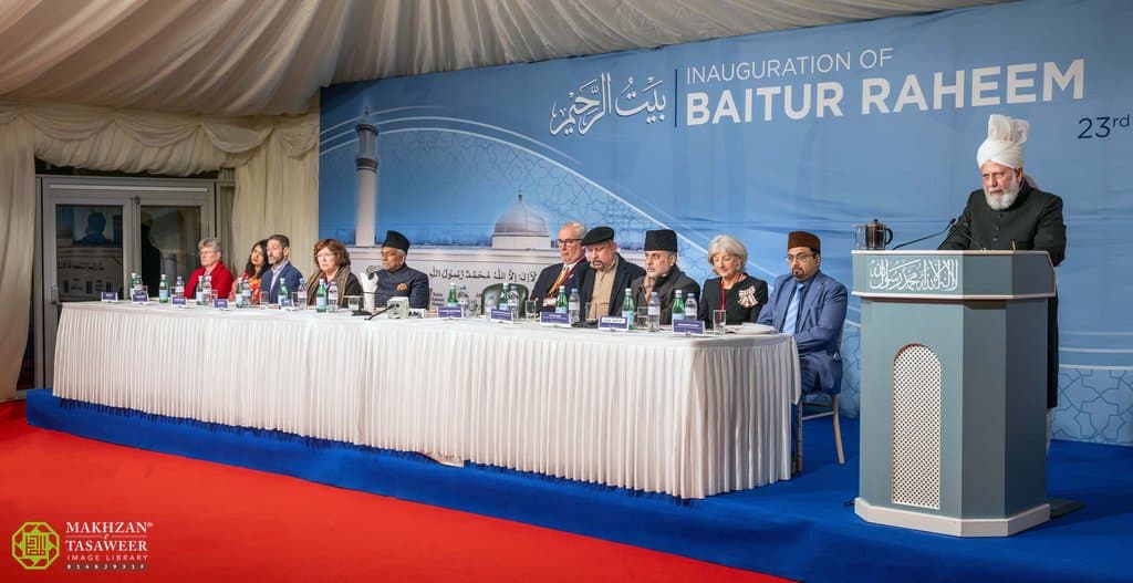 Beacon of mercy in Wales: Huzoor inaugurates Baitur Raheem Mosque in Cardiff