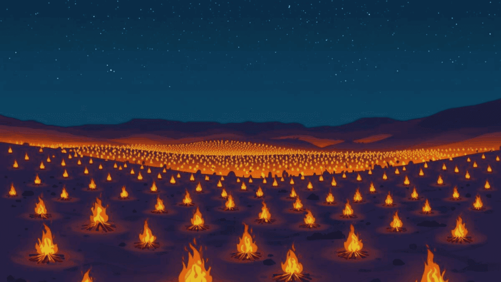 A tale of two campfires: A military masterstroke of the Prophet Muhammad