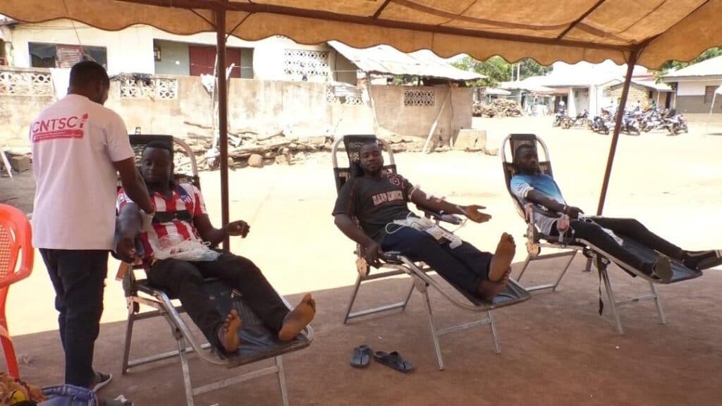 Medical camp and blood donation session Ivory Coast