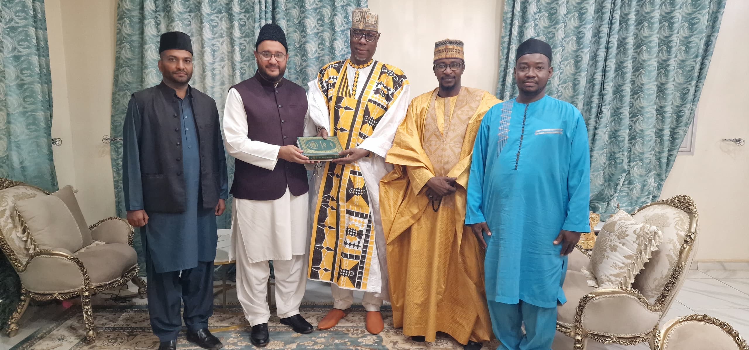 Delegation of Jamaat Niger meets the President of the Islamic Association of Niger