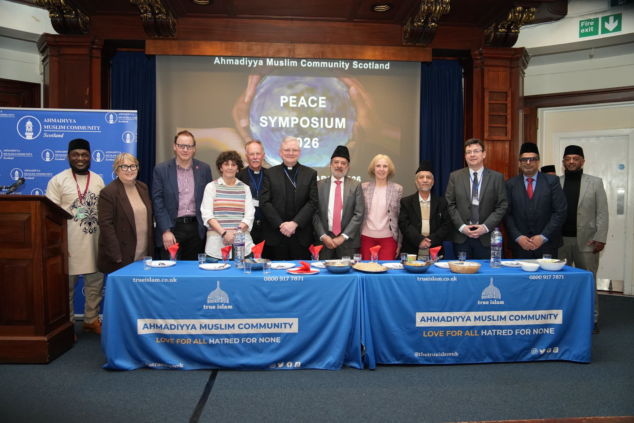 Jamaat-e-Ahmadiyya hosts annual peace symposium in Edinburgh