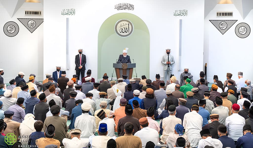 Raising spiritual and moral standards through taqwa: Hazrat Khalifatul Masih V delivers Eid-ul-Adha 2026 sermon
