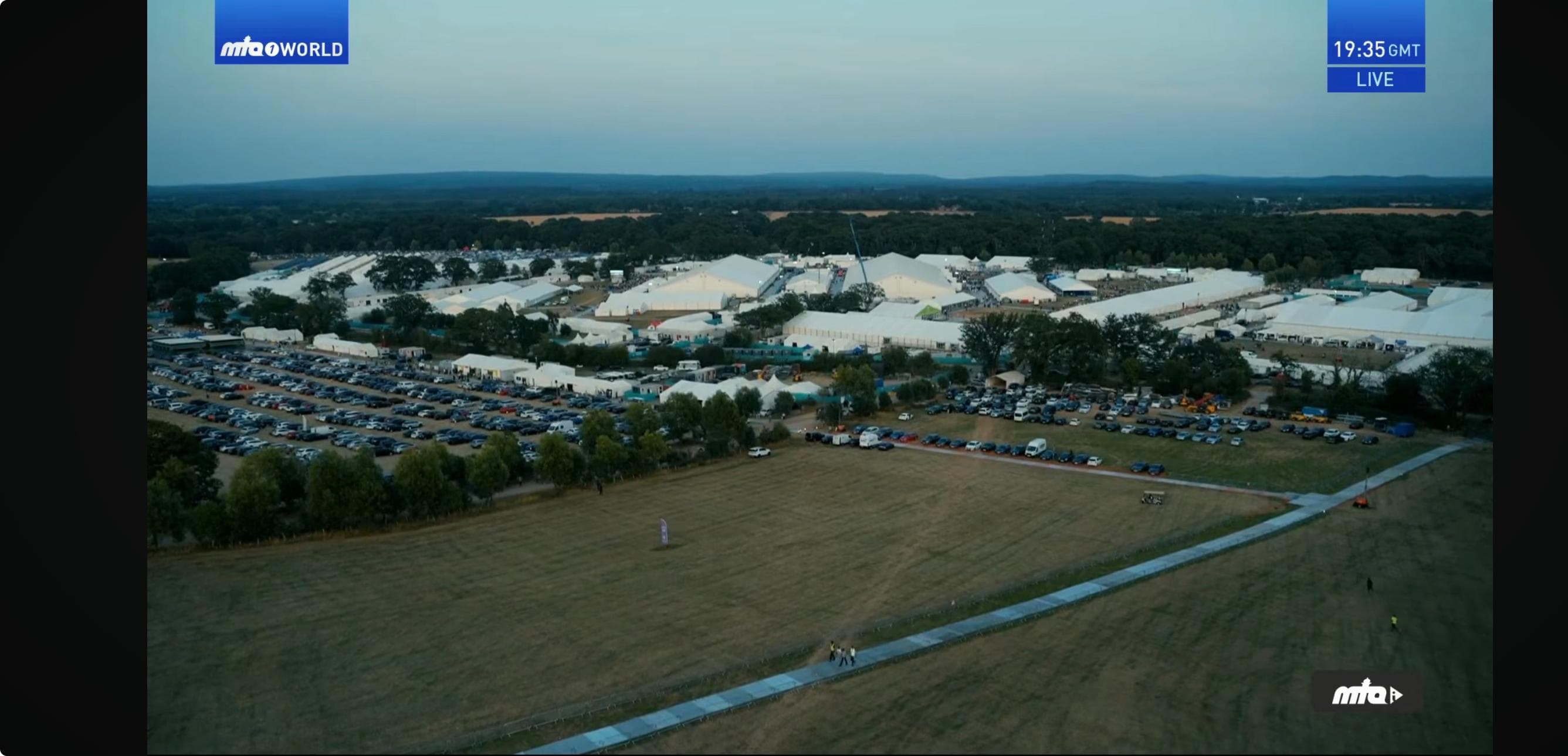 Hazrat Khalifatul Masih V inspects preparations ahead of Jalsa Salana UK 2026