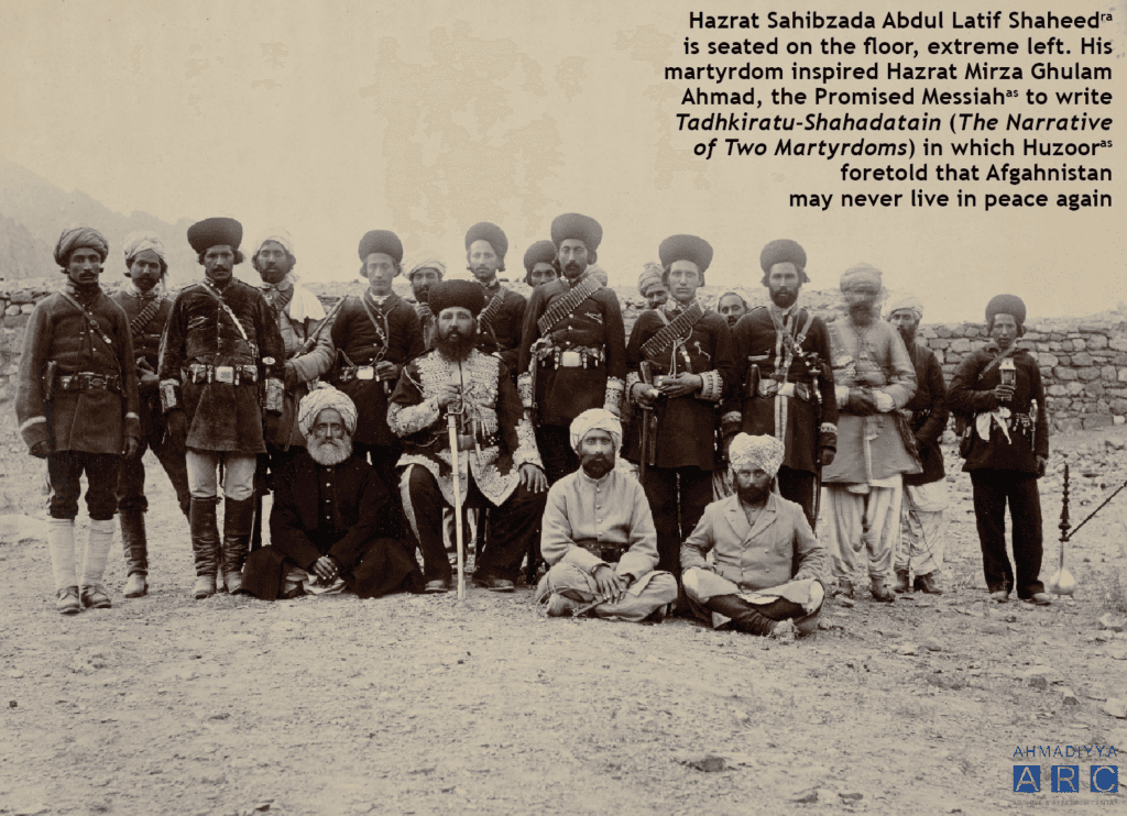 100 Years Ago… – Fresh sign in Afghanistan