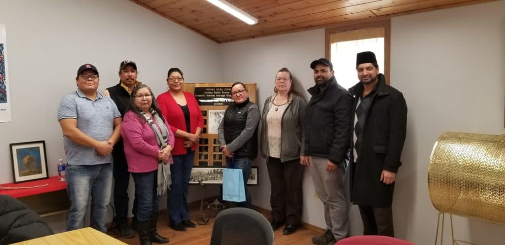 Visit to First Nation Community at Standing Buffalo