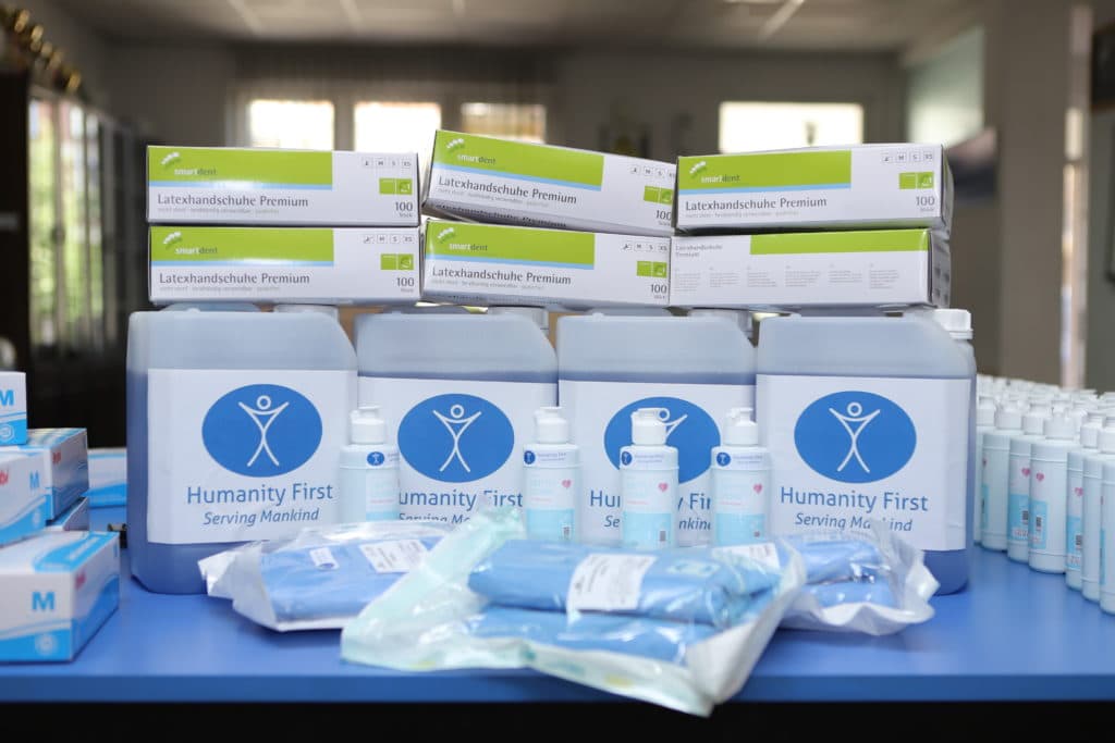 Humanity First Germany and Jamaat Kosovo help General Hospital in Peja