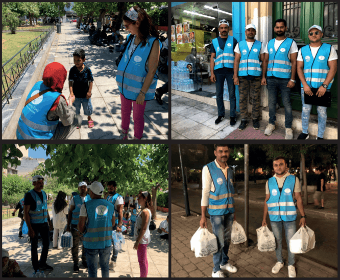 Ahmadis in Greece serve 33,000 meals to refugees with aid of Humanity First Germany