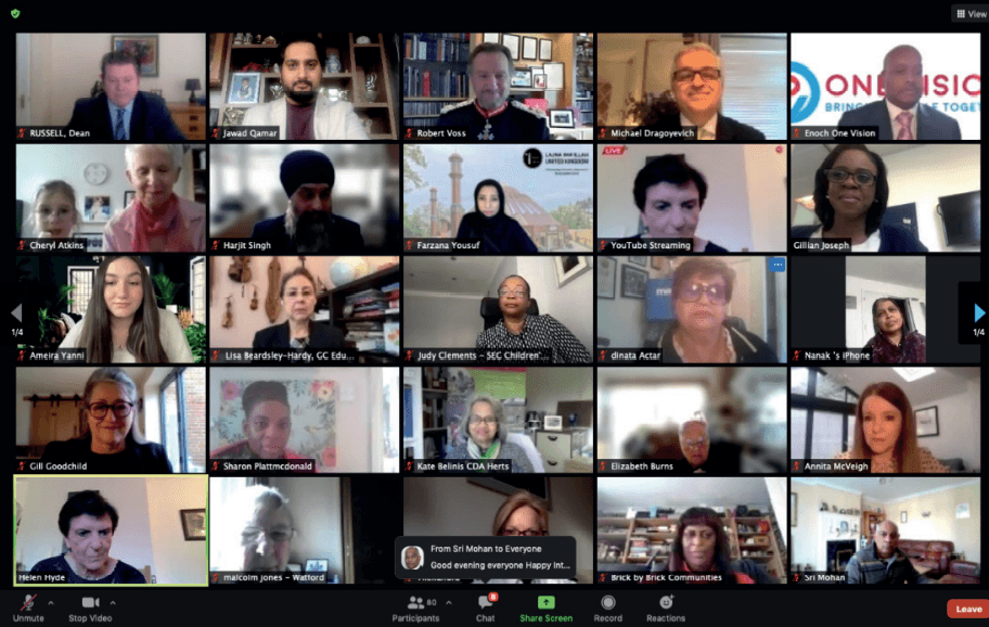 Jamaat’s representation at the International Women Day event by One Vision charity