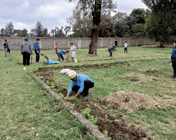 Waqar-e-amal in Nairobi cemetary