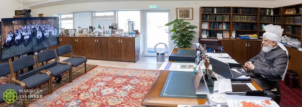 You and I should both pray for my visit to the Gambia: Huzoor graces Atfal of the Gambia in virtual mulaqat