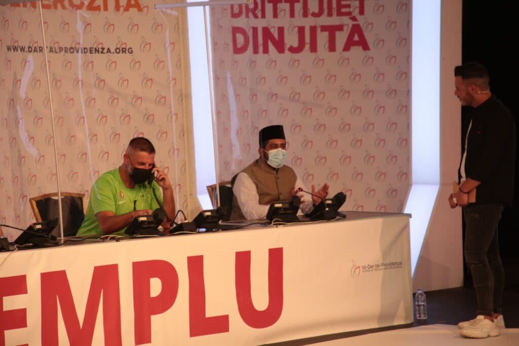 Jamaat Malta asked to join fundraising event, attended by president of Malta