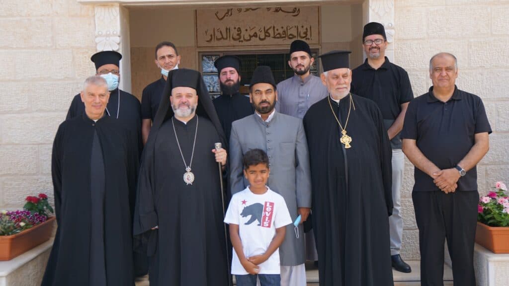 Archbishop of Acre, Haifa and Galilee congratulates the Jamaat in The Holy Land