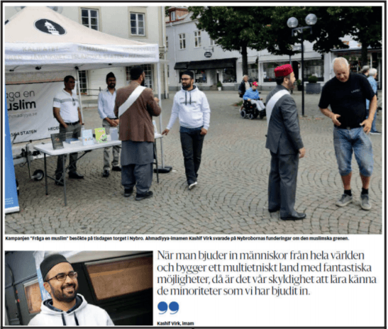 Three missionaries successfully complete #AskAMuslim tour of Sweden