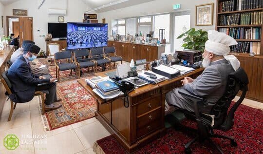 “Our atfal are also very resilient”: Germany atfal in the company of Hazrat Khalifatul Masih