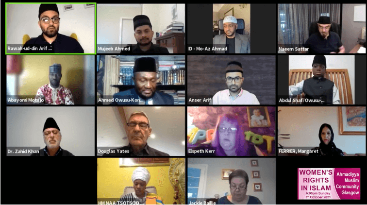 Women’s rights in Islam: Virtual conference in Glasgow, Scotland