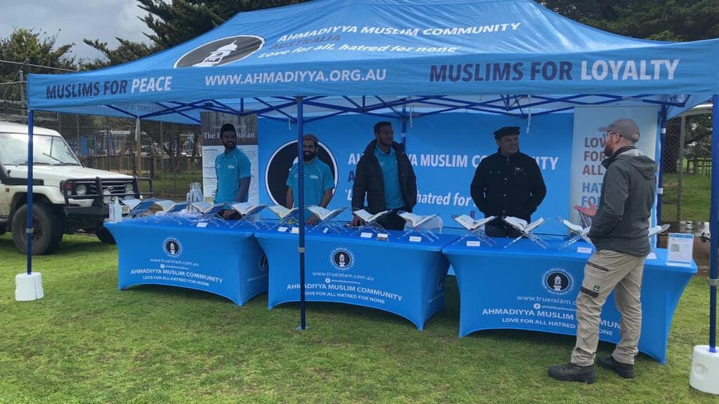 Holy Quran exhibitions in Kingston SE Show, Australia