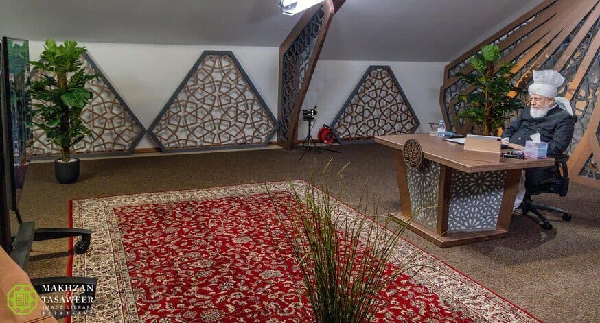 Ahmadi women should raise their voices against repressive hijab laws: Lajna members of Sweden meet Hazrat Khalifatul Masih