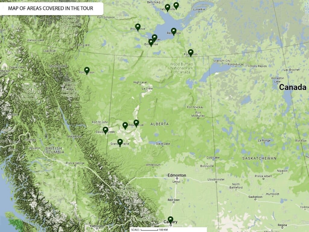 Seven days and 5500 km to spread Ahmadiyyat’s message to First Nation peoples in Canada