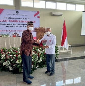 Jamaat Indonesia invites speakers from the National Resilience Institute (Lemhannas) on Independence Day