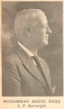 100 Years Ago… – ‘Soul spoke to soul’: Australian Ahmadi convert Charles F Sievwright (Muhammad A Haqq) on meeting Hazrat Mirza Ghulam Ahmad