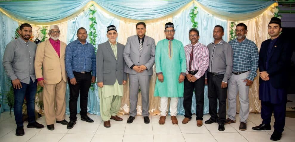 President Santokhi of Suriname visits Ahmadiyya Muslim Community