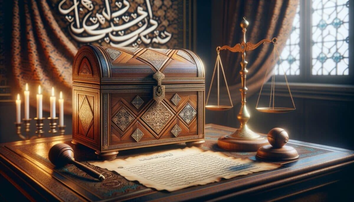 How does Islamic law dictate the distribution of inheritance and the rights of heirs?