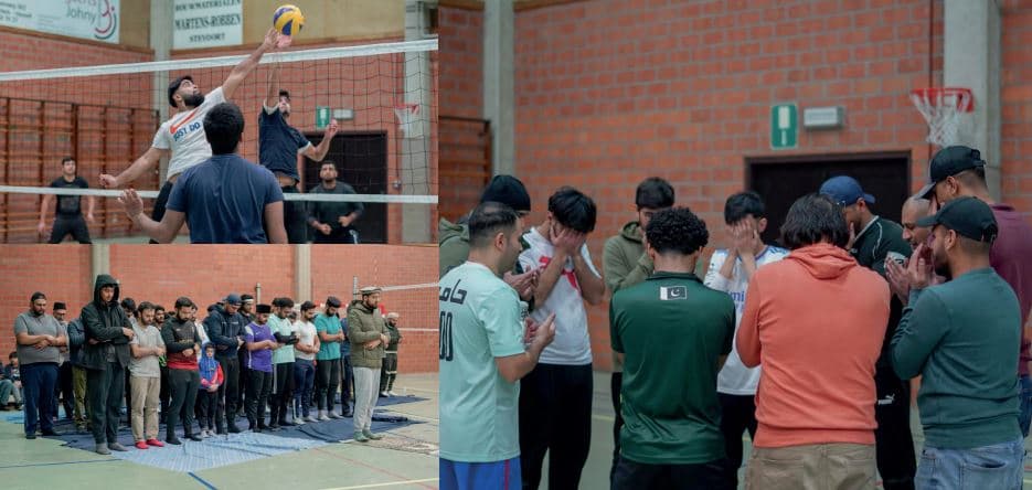Volleyball tournament held by MKA Belgium