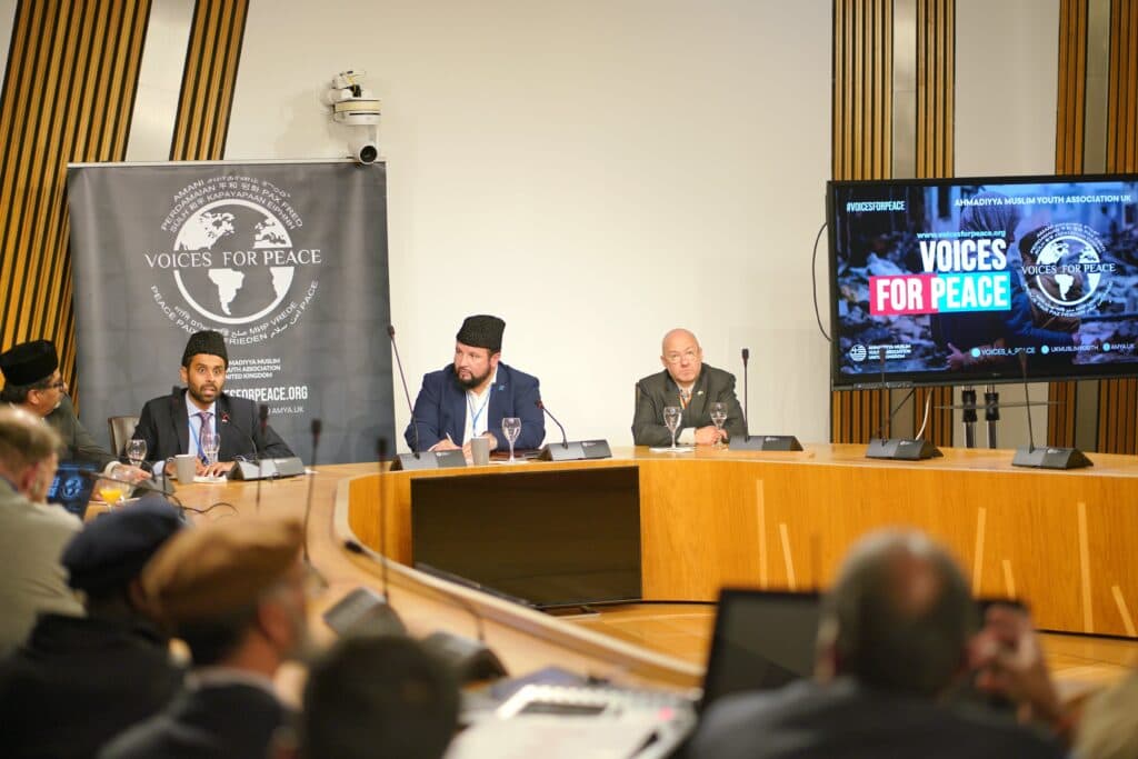 MSPs call for a ceasefire at the ‘Voices for Peace’ event at the Scottish Parliament