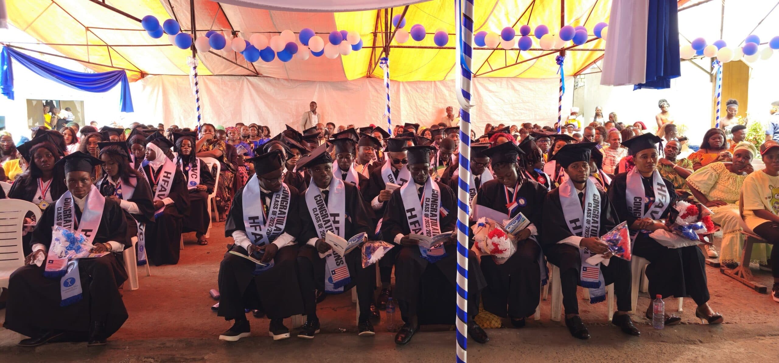 18th graduation ceremony of the Humanity First Ahmadiyya Vocational College Liberia