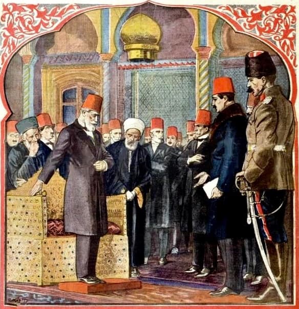 Abolition of the Caliphate, The Last Caliph, Le Petit Journal illustré, 16 March 1924