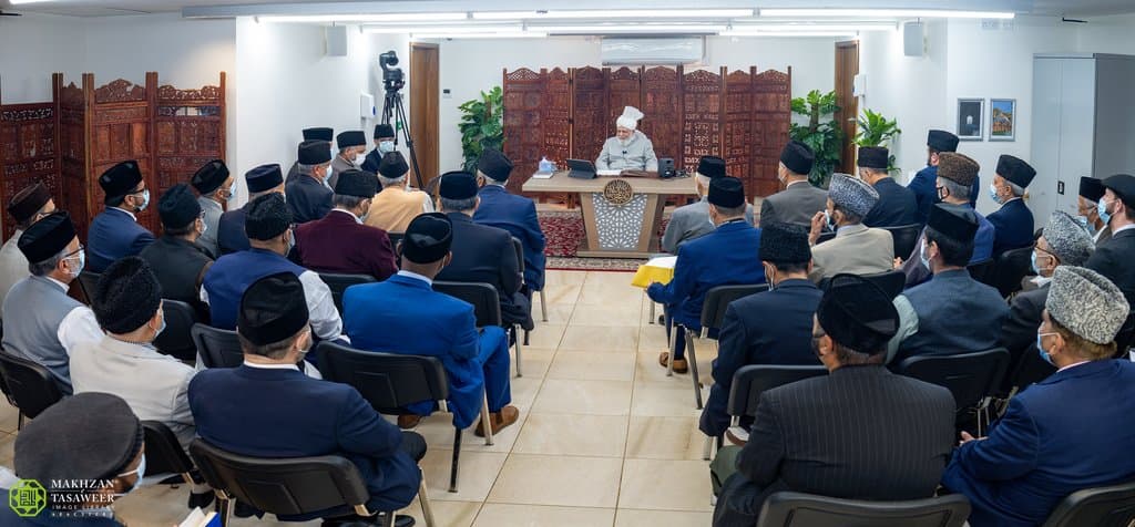 Lead tarbiyat with kindness: Huzoor grants guidance to UK Jamaat’s amila
