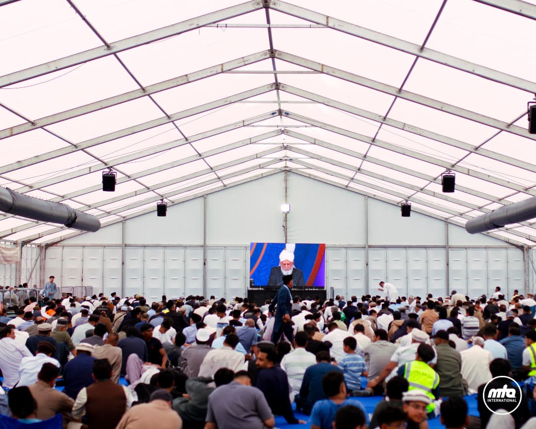 Allah is with Ahmadiyyat: Huzoor delivers second-day address at Jalsa Salana UK 2026