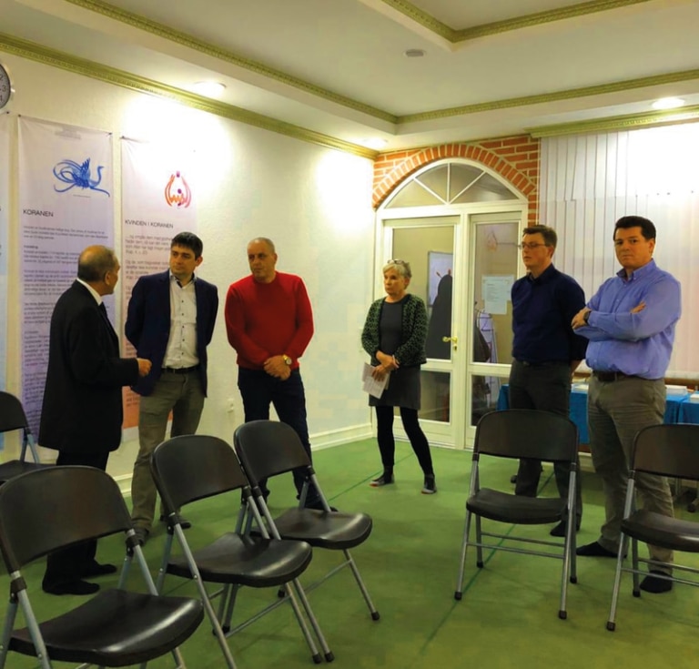 Local Politicians Visit Denmark Mosque