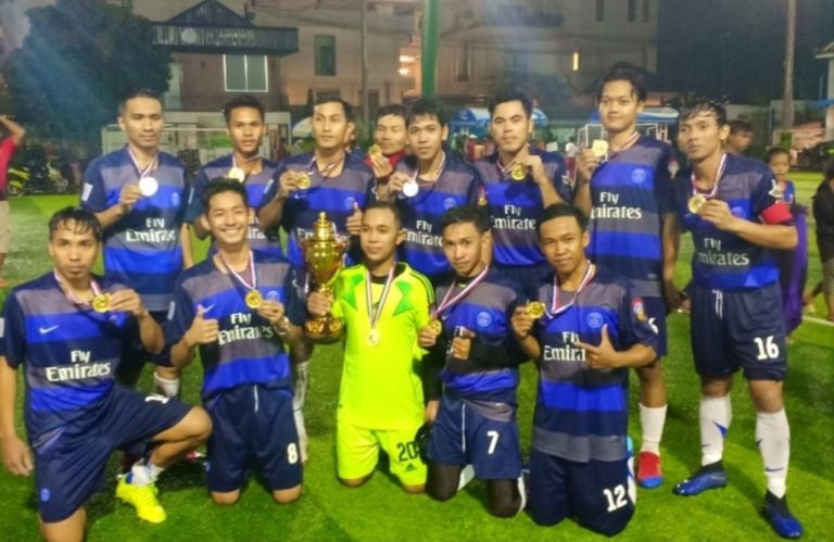 Jamaat Cambodia football team  hailed as  champions