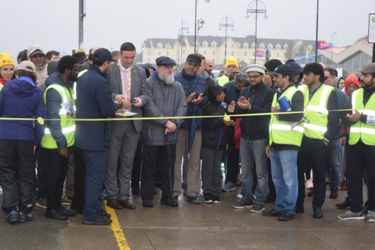Fifth charity walk by Ireland Khuddam-ul-Ahmadiyya
