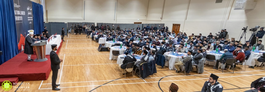 Safeguarding the institution of Khilafat-e-Ahmadiyya – Huzoor addresses UK Khuddam at Qaideen Forum 2 20191222 01 11 copy