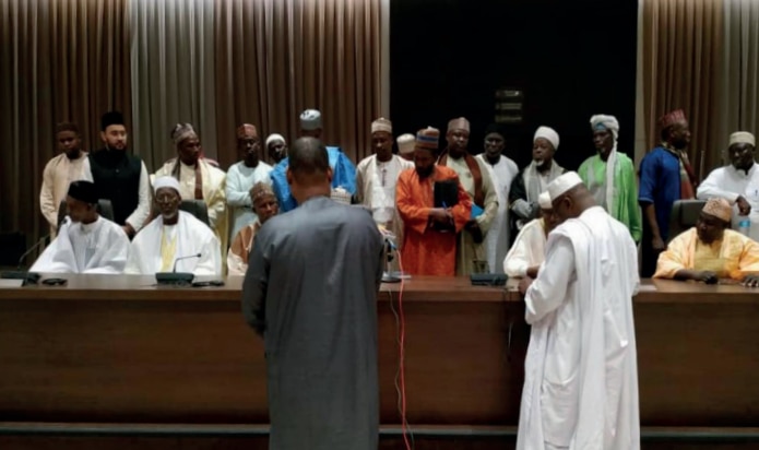 Niger Jamaat participates in governmental meeting amid Covid-19 1 1212 2