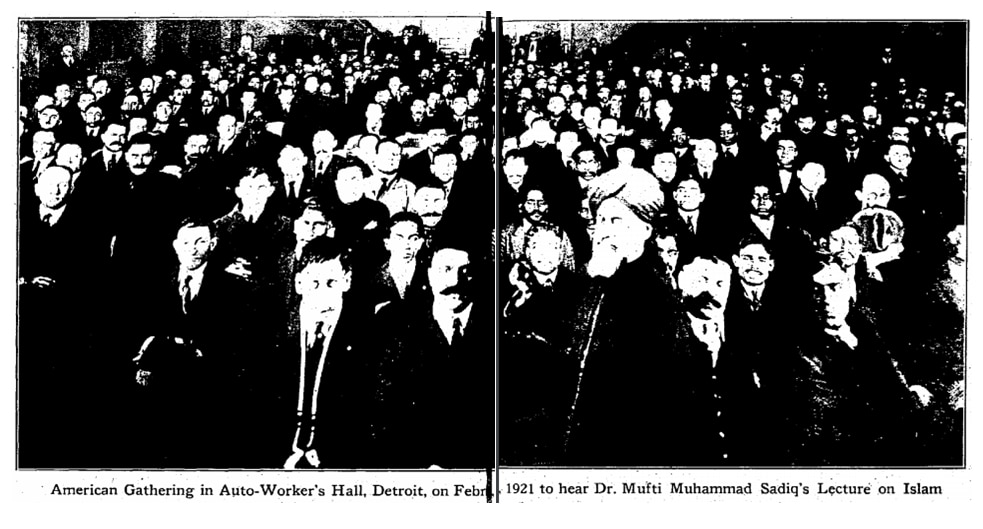 detroit lecture picture auto hall Feb 1921