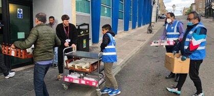 Covid-19 pandemic and Scotland’s humanitarian services