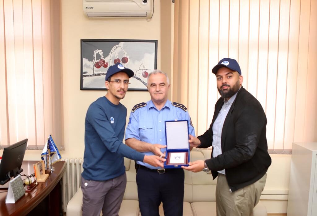 Kosovo Jamaat donates protective materials to Kosovo regional police 1 4.4.