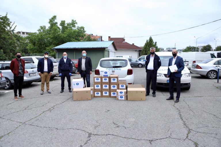 Protective materials donated to Kosovo Customs Union