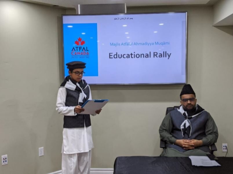 First virtual Talim Rally for Muqami, Canada Atfal 2 1 7