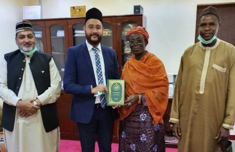 Delegation of Jamaat Niger meets President’s Directress of Cabinet