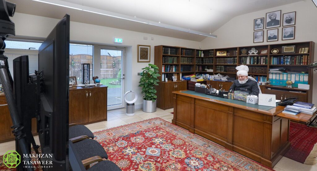 “Because of this name, Allah will also fulfil many of the promises He made to the Promised Messiah”: Waqf-e-Nau Mauritius’ virtual class with Huzoor 2 20201213 133322 E4F9D8E4